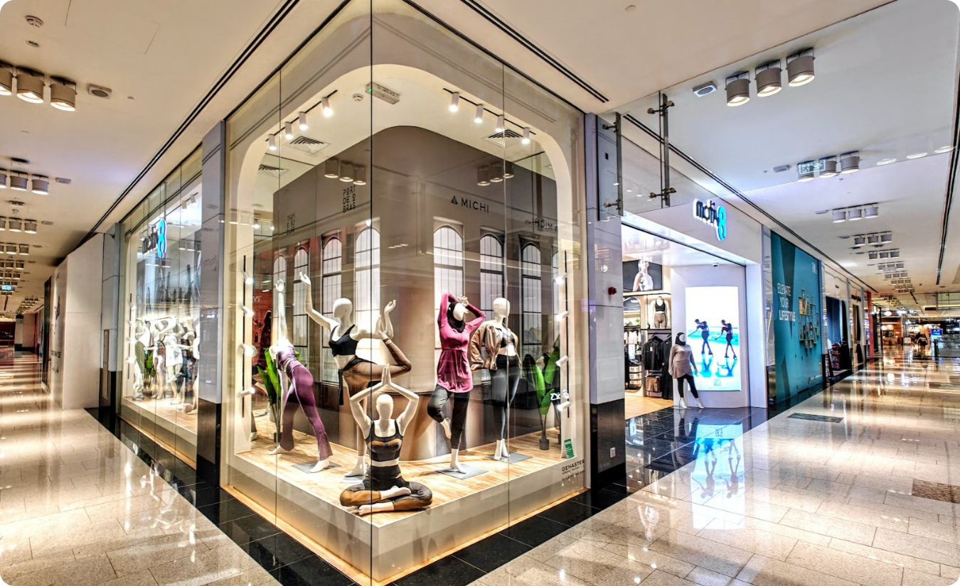 Denaster branded activ8 retail installation